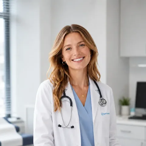 Friendly support agent ready to answer your questions about getTested orders, kits and results.